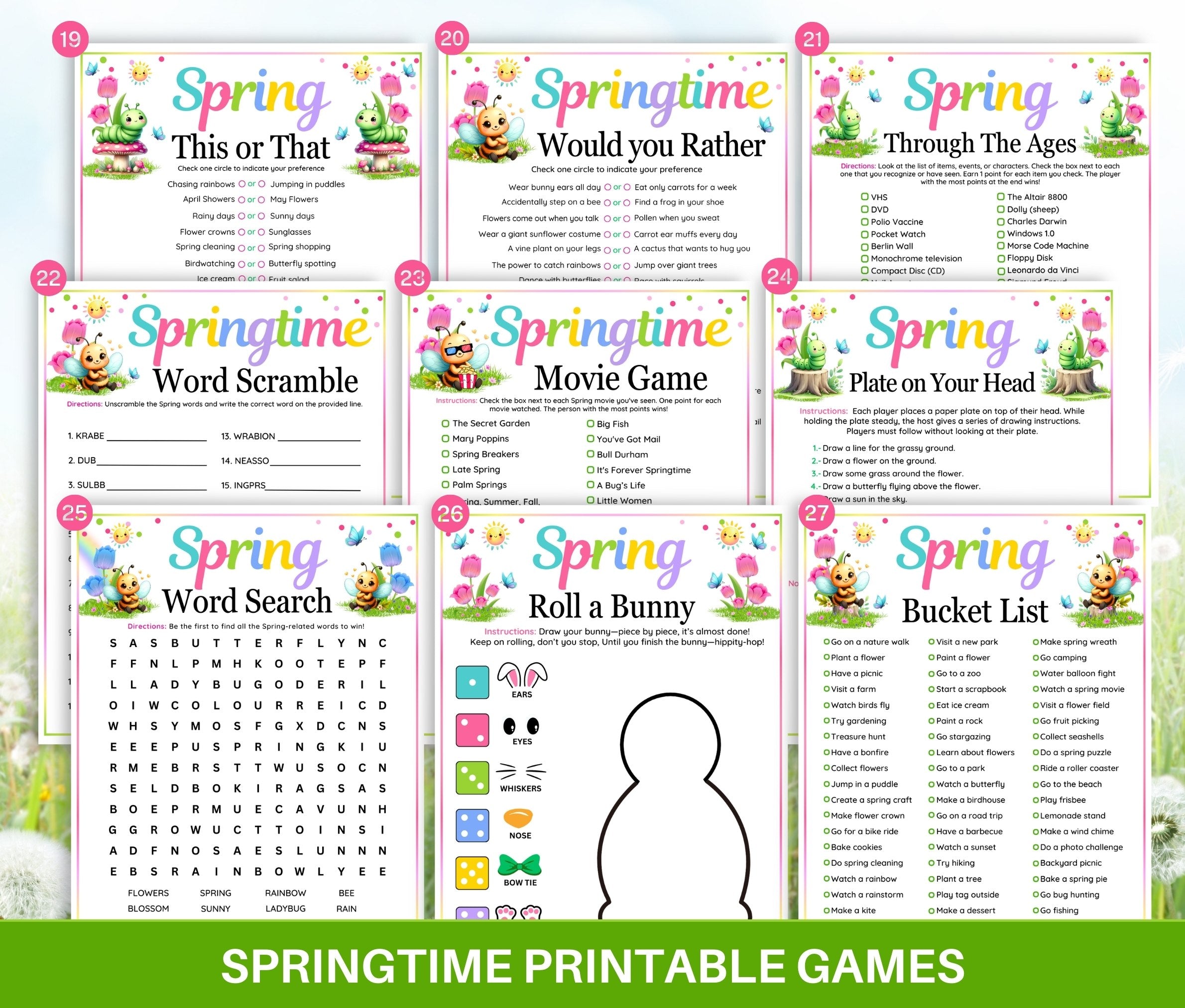 Springtime Fun Pack